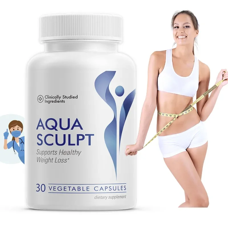 AquaSculpt supplement jar - natural thermogenic weight loss support